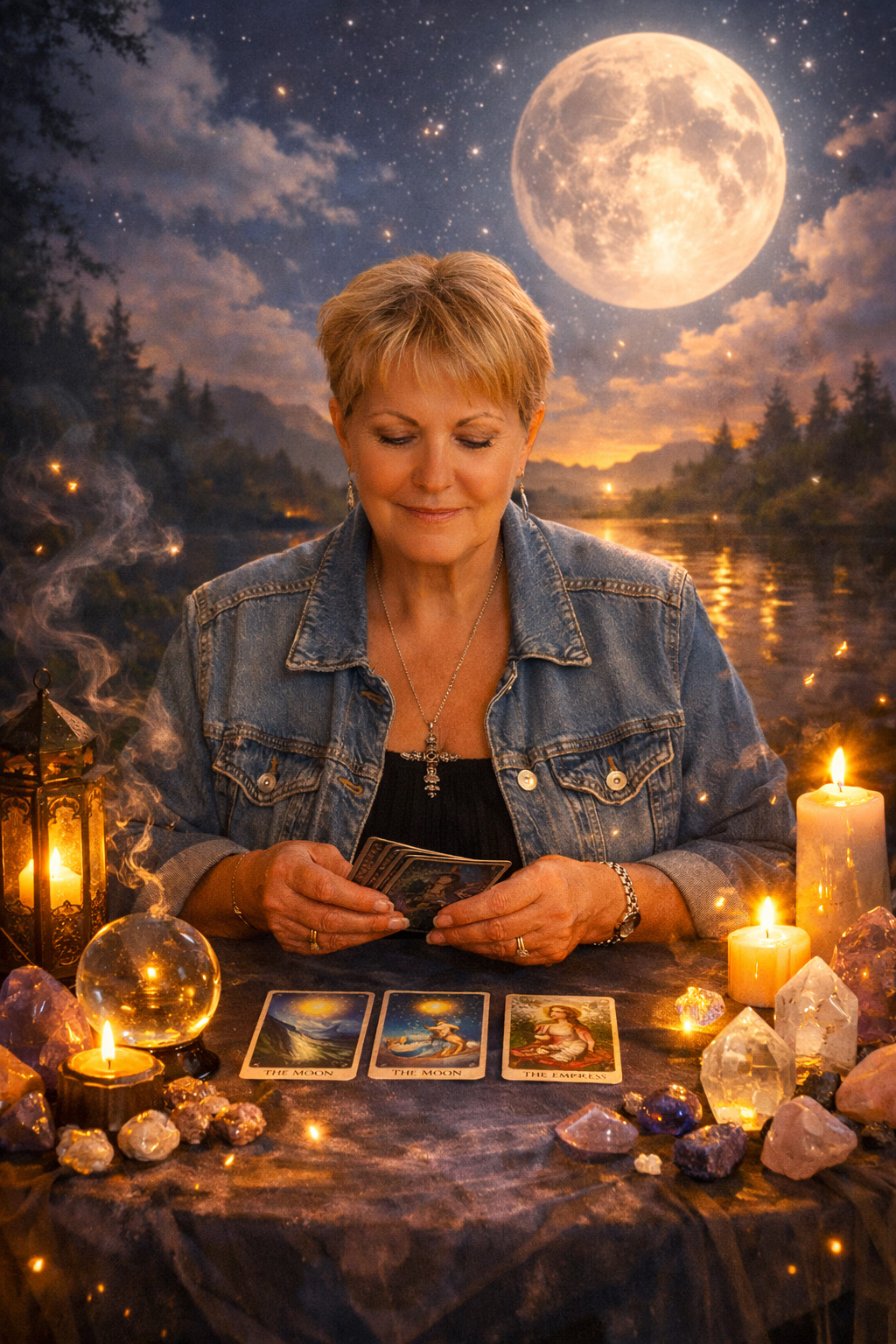 tarot-workshop-tarot-cards-in-the-moonlight